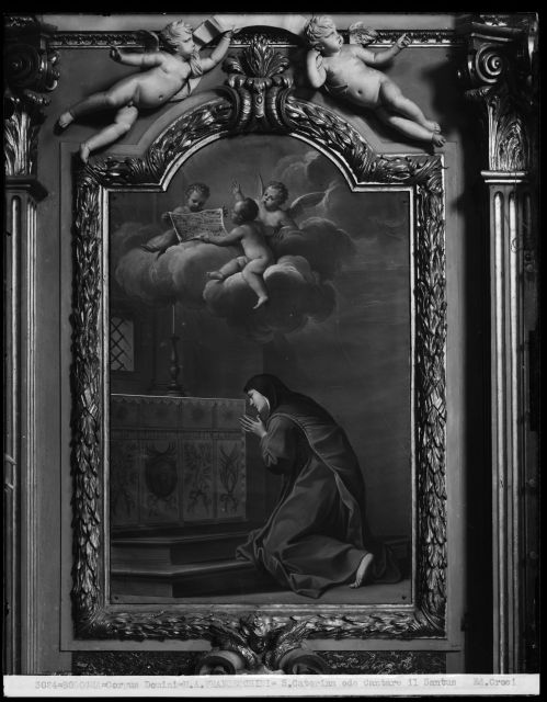 Croci, Felice — BOLOGNA - Corpus Domini - M.A. FRANCESCHINI - S. Caterina ode Cantare il Santus — insieme